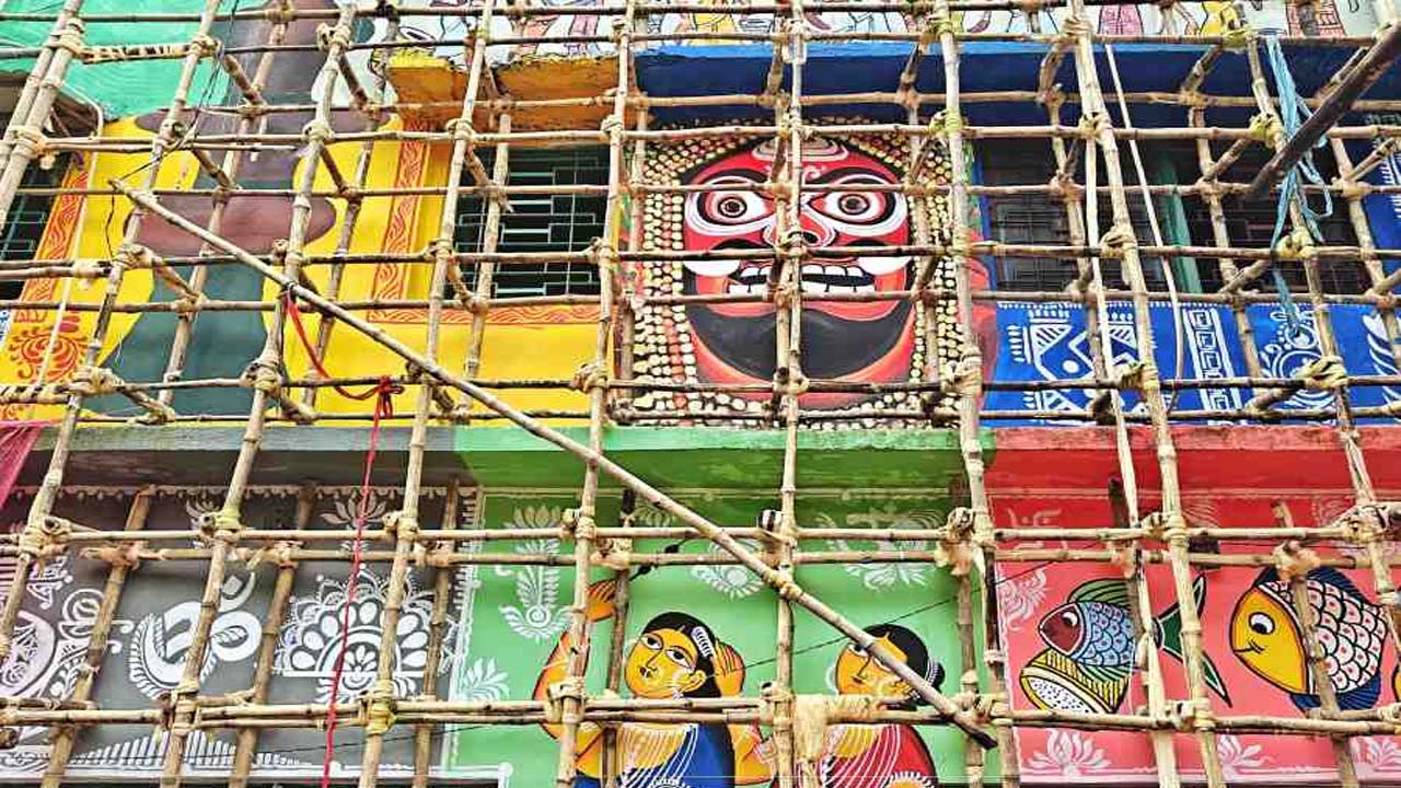 ‘বেহালা নতুন দল’-এর এবারের থিম ‘বারো মাসে তেরো পার্বণ’