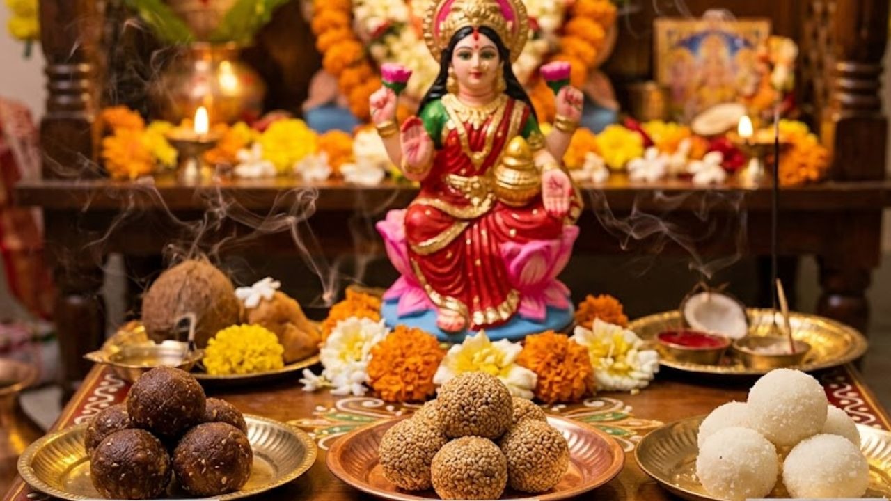লক্ষ্মীপুজোয় বানান ৪ ধরনের নাড়ু, রইল রেসিপি