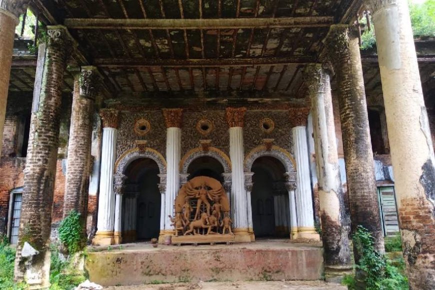 চকদিঘির জমিদারবাড়ি: বিদ্যাসাগরের স্মৃতি জড়ানো শারদোৎসব আজও অটুট আভিজাত্যে