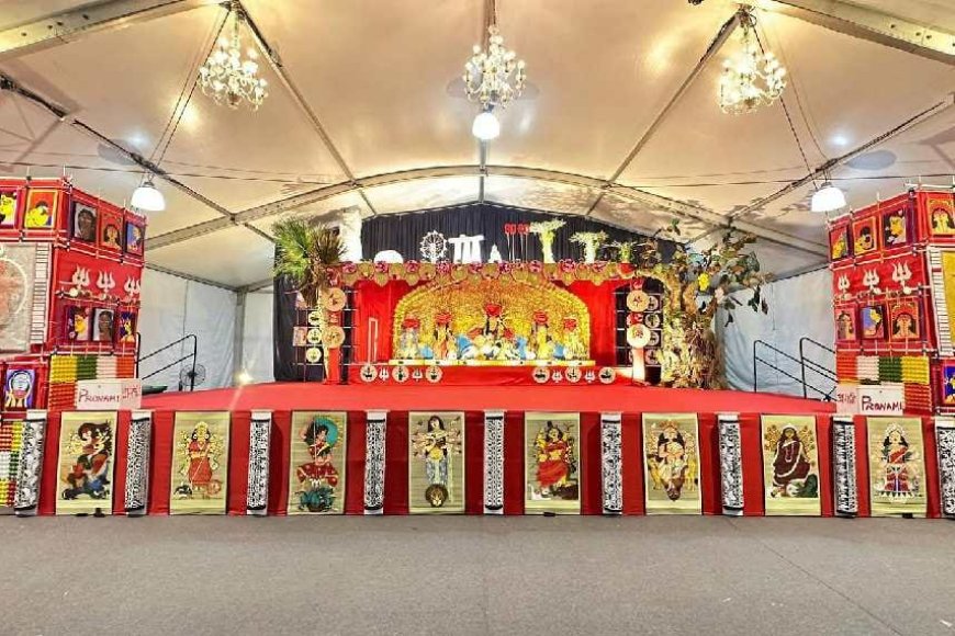 উদযাপনে বহুত্বের মিলনমেলা, তবু শিকড়ে বাঙালি, সিঙ্গাপুরে উজ্জ্বল বেঙ্গলি অ্যাসোসিয়েশন দুর্গা