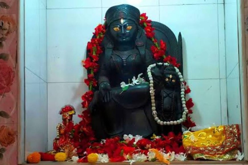 মা দুর্গার হাত ধরে শিশুরূপে মহাদেব, নবদ্বীপে ২৭৩ বছরের প্রাচীন দুর্গাপুজো ‘অভায়া মা’