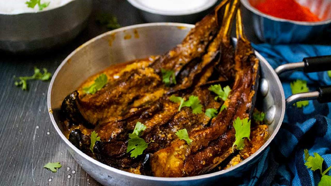 begun basanti recipe