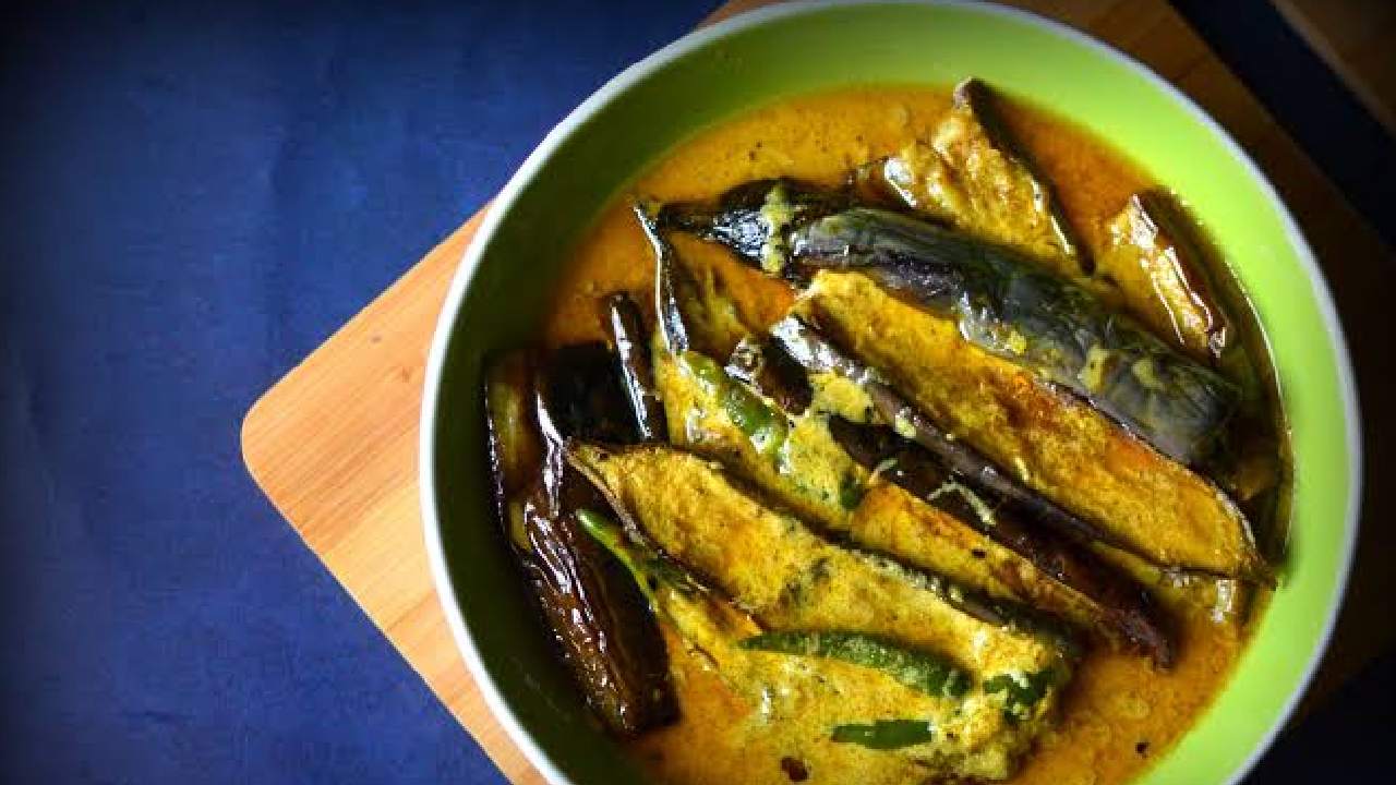 begun basanti recipe