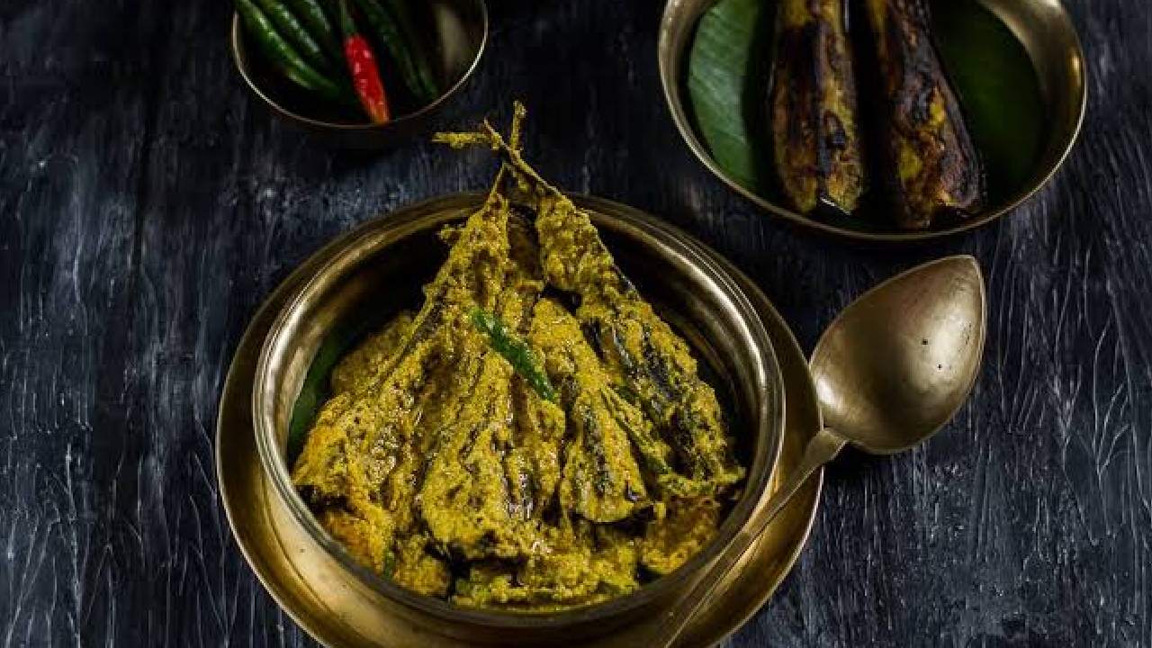 begun basanti recipe