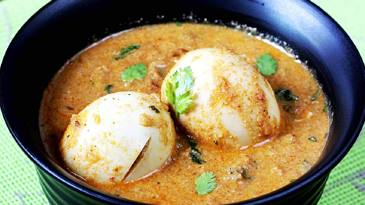 Afgani Egg Korma recipe