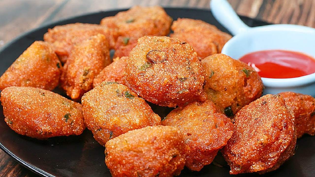 How to make instant sooji pakora