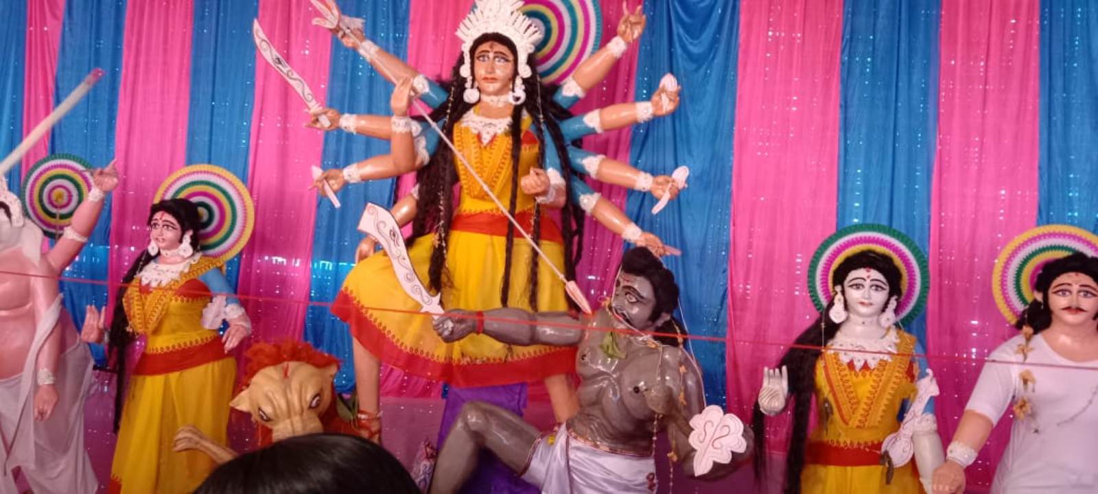 শান্তিপুরের রায়বাড়ির কুলোদেবী, একাই পূজিত হন মা দুর্গা