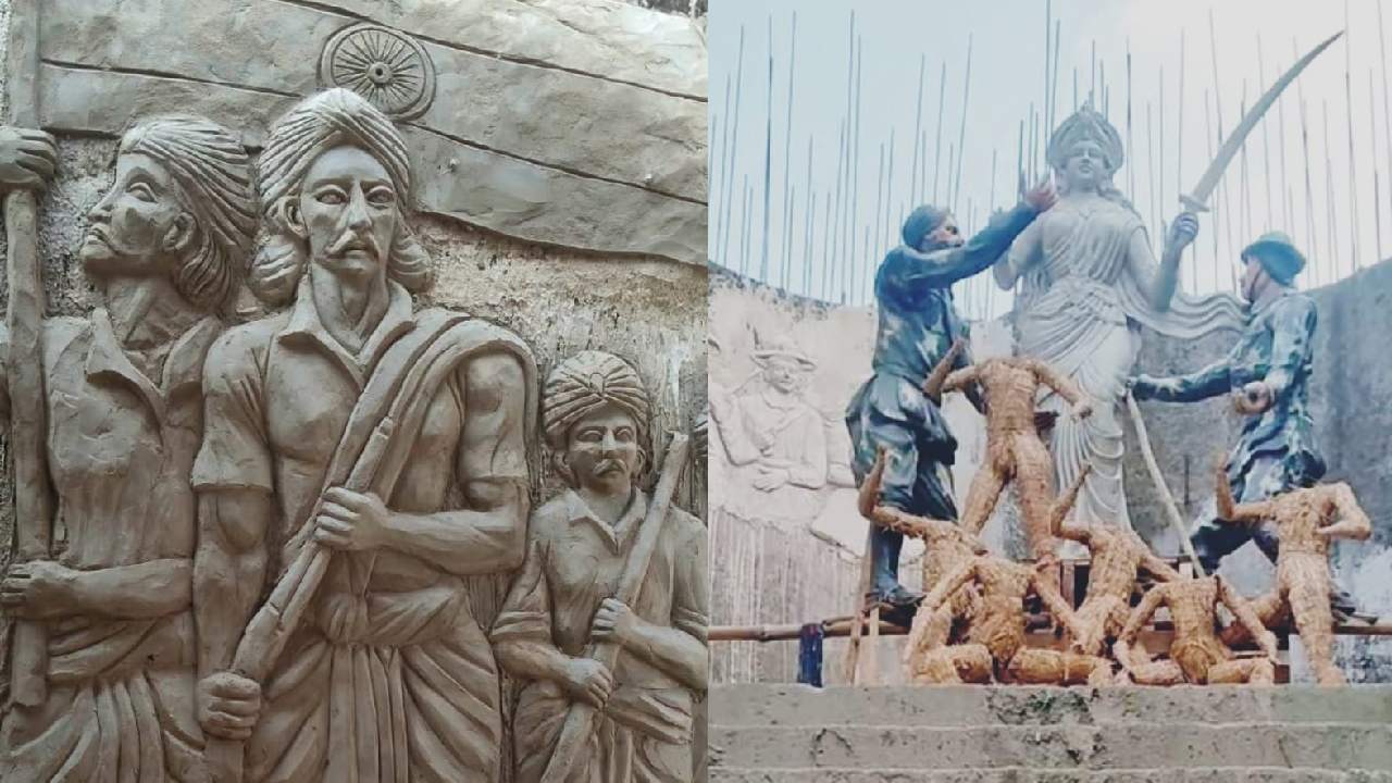 বৃন্দাবন গার্ডেনের এবছরের থিম ‘বন্দেমাতরম’