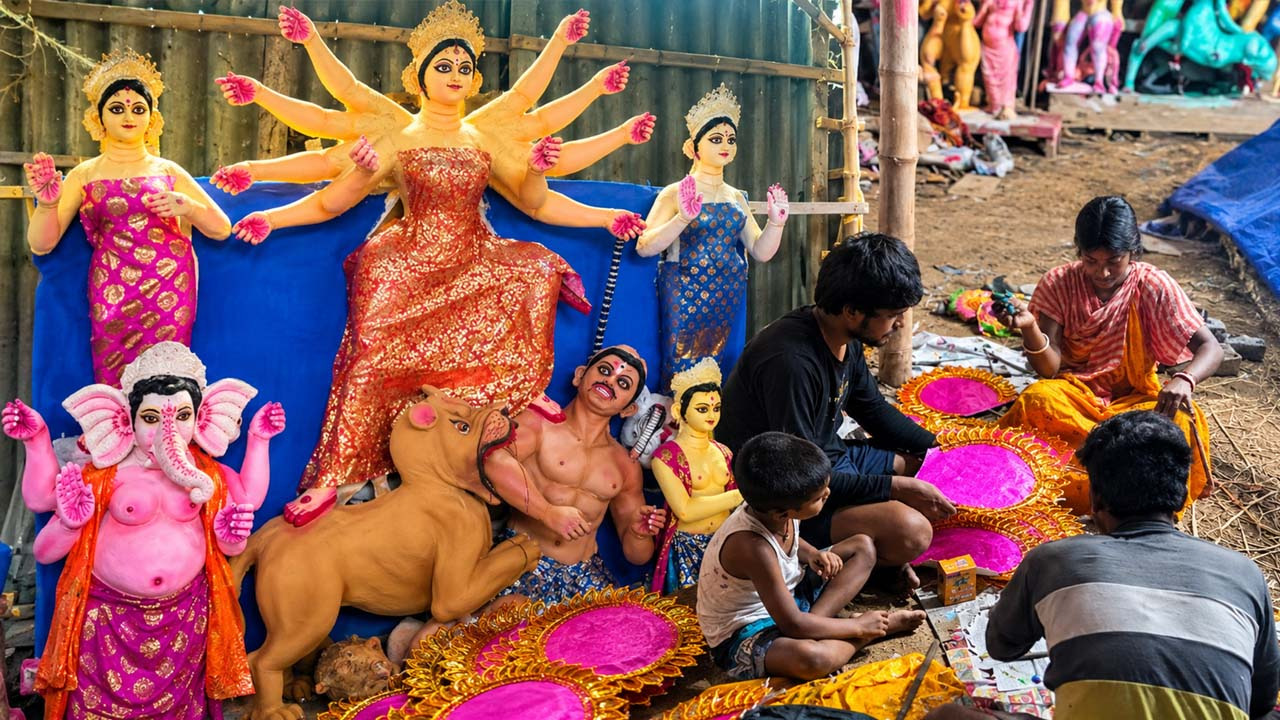 সংশোধনাগারে বন্দি থাকাকালীন শুরু করেছিলেন, নির্দোষ প্রমাণিত হয়ে এখন মুক্ত, সেই প্রাক্তন বন্দির পেশা এখন প্রতিমা গড়া