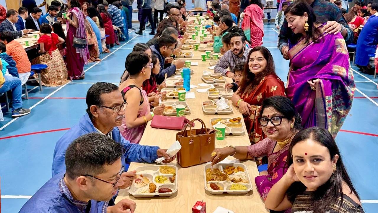 durga puja lunch