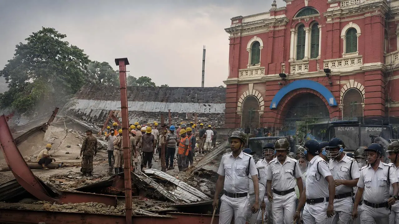 তারাতলা বিপর্যয়ে লালবাজারের অ্যাকশন শুরু, গ্রেপ্তার তিন, আতস কাচে পুরনিগমের ভূমিকাও